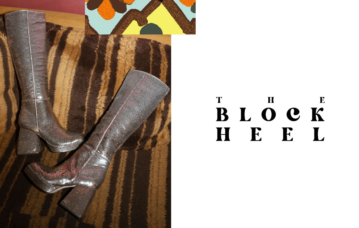 Block Heel Boots Mobile