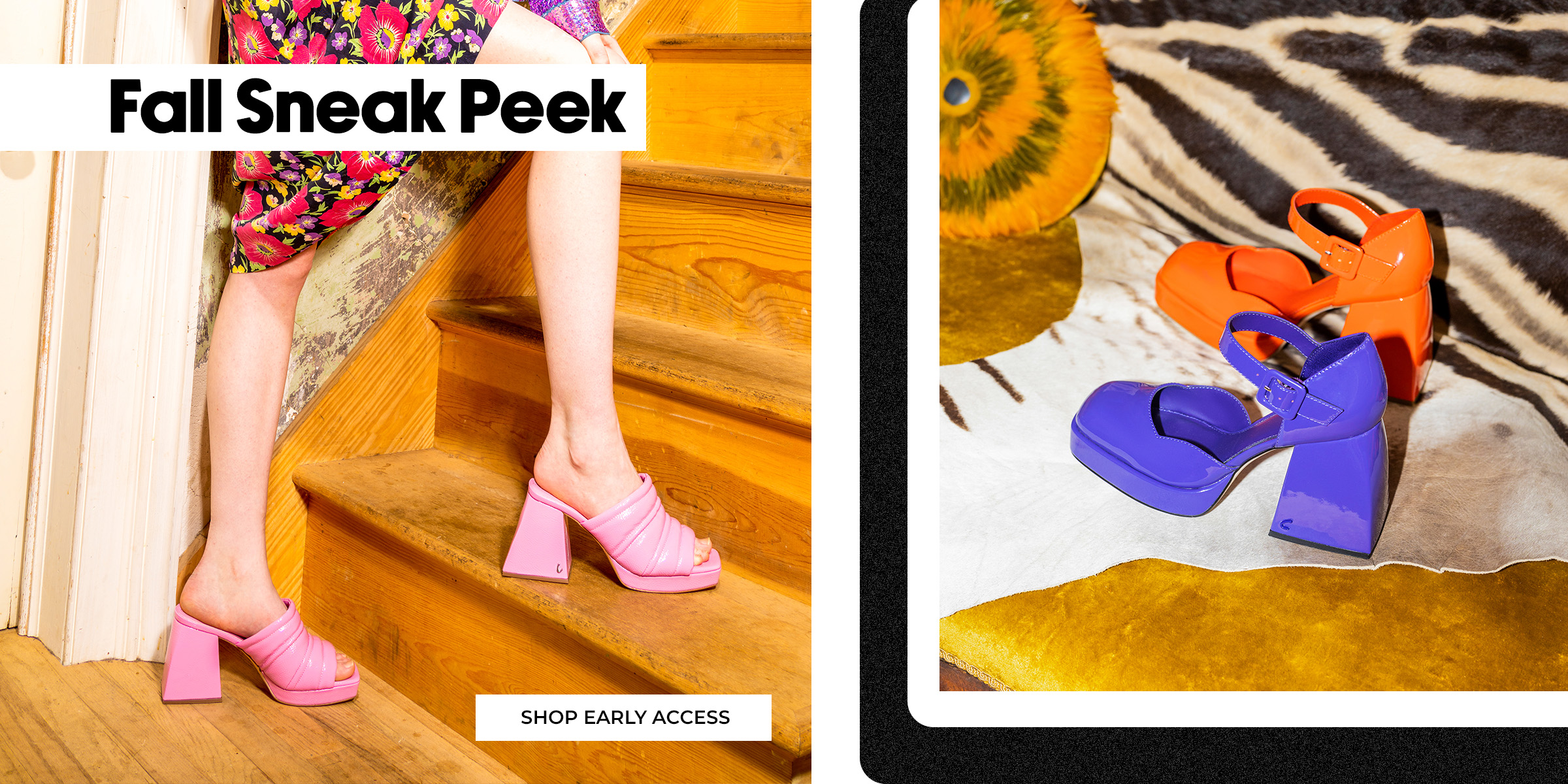 Shop early access to fall sneak peek shoes