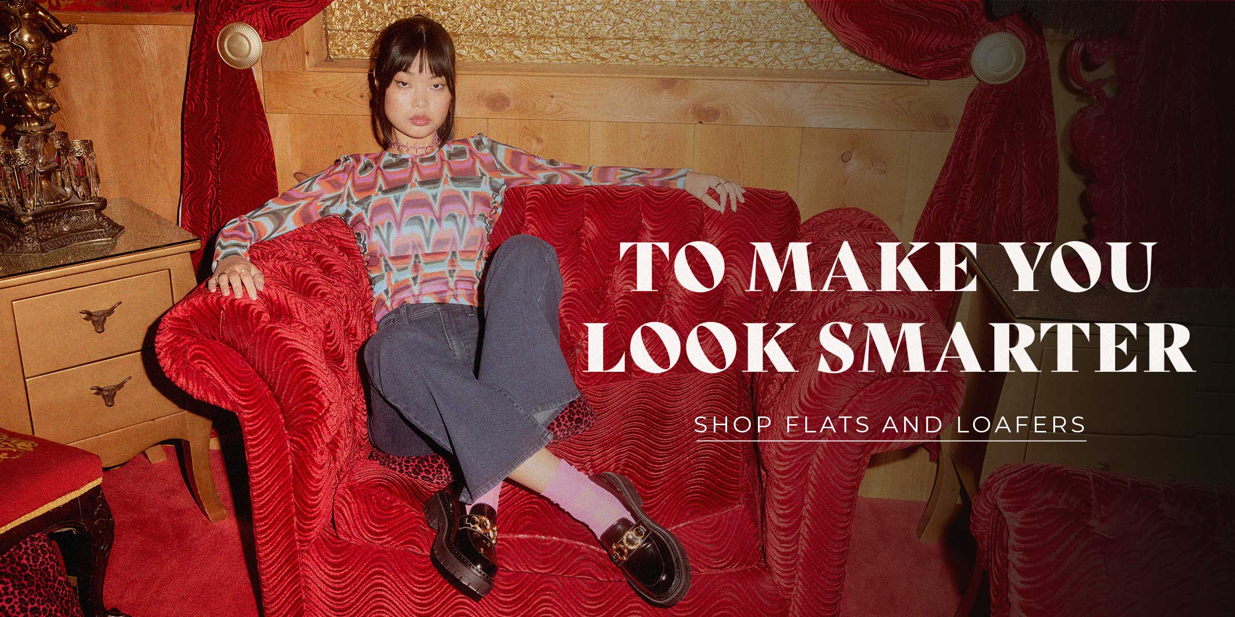 To make you look smarter. Shop flats and loafers from Circus NY by Sam Edelman