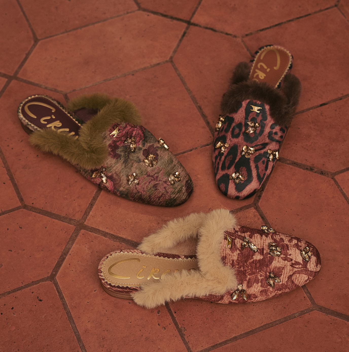 shoes under $75 featuring the tillie mule with fur