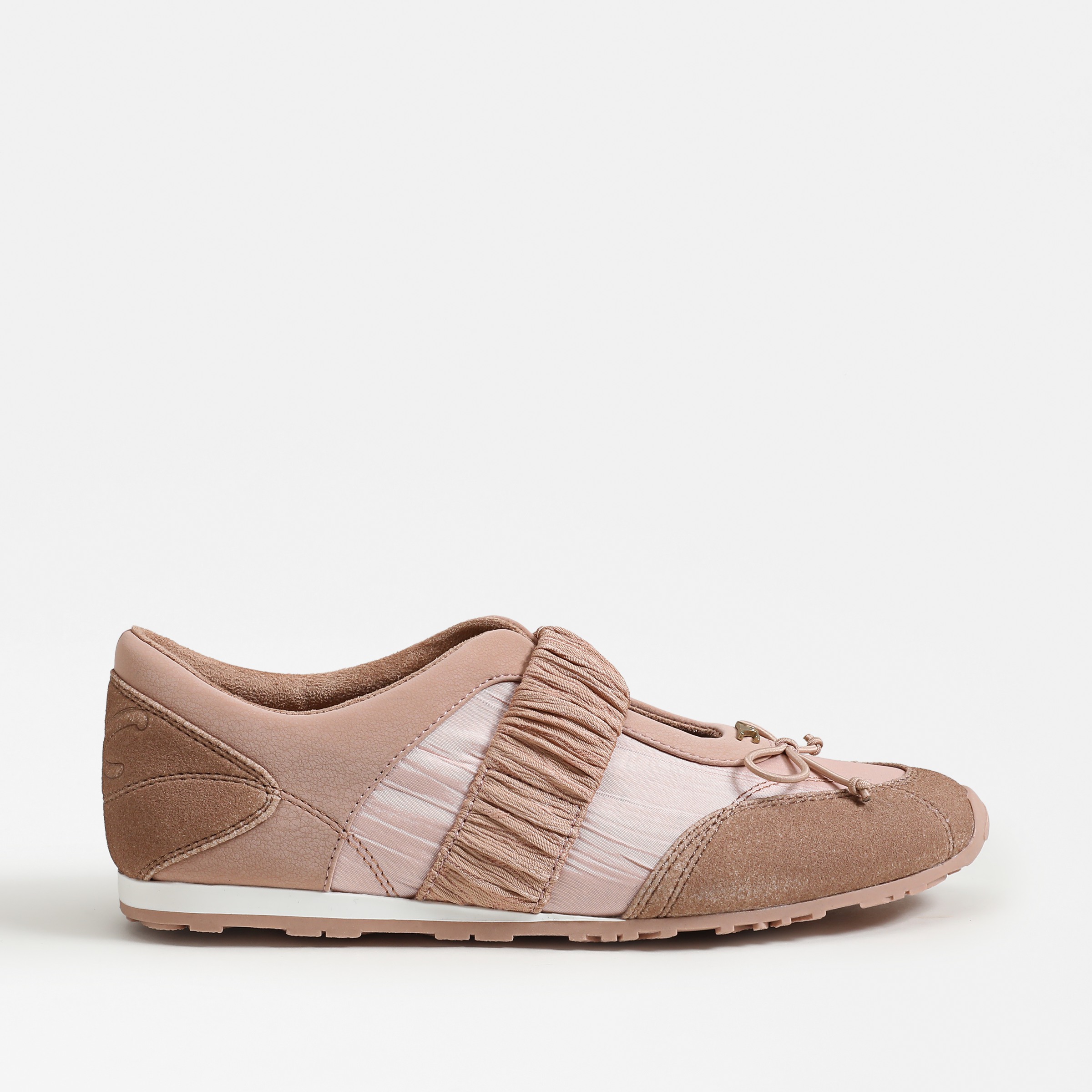 sneakers featuring the nara sneaker ballerina in blush