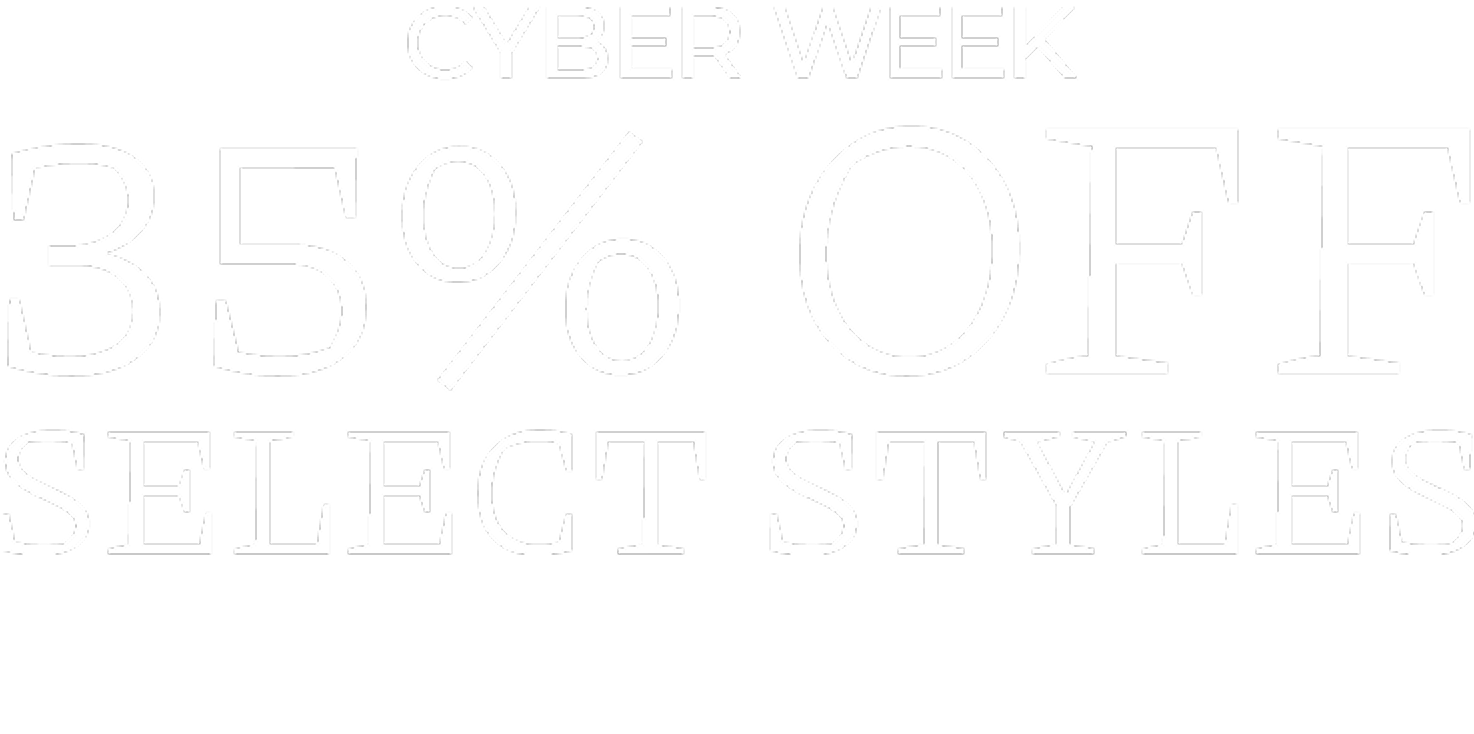 cyber week! shop 35% off select styles with code CYBER35