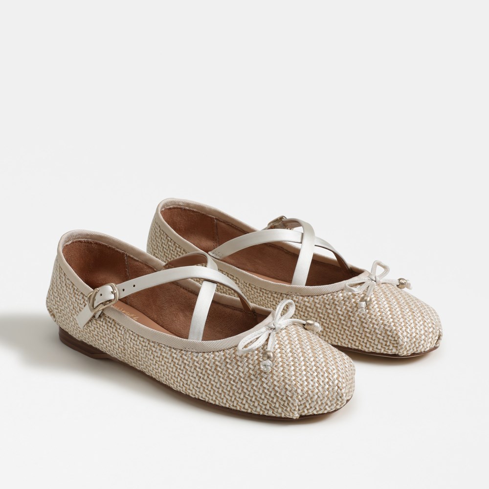 Sam edelman white ballet flats sales