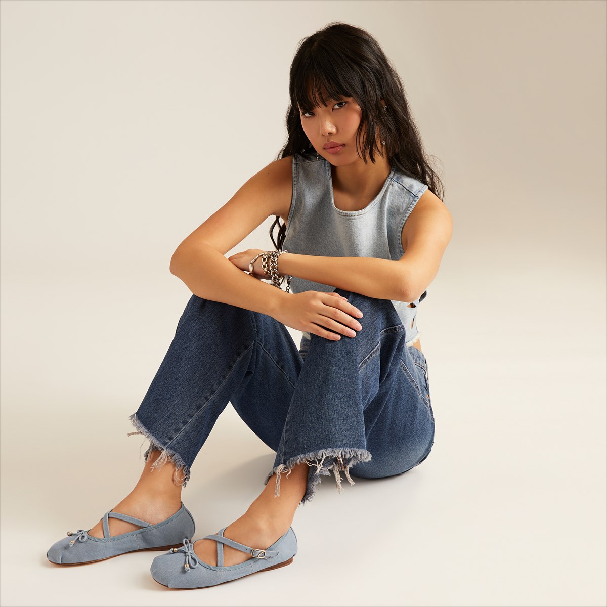 Circus NY by Sam Edelman Zuri Strap Ballet Flat | Womens Flats