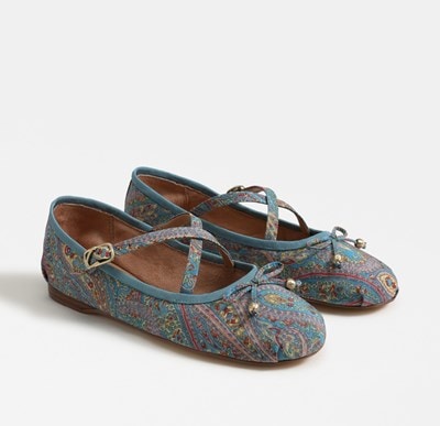 【PORTERNA】Dier flat shoes Minnie Travel Ballet Flat, Quilted Leather: Women's Designer