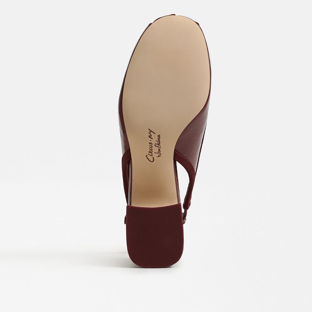 Sam Edelman Décolleté Rinda Donna, Colore French Merlot, Tacco 4.6 Cm, Punta Chiusa, Eleganza Senza Lacci