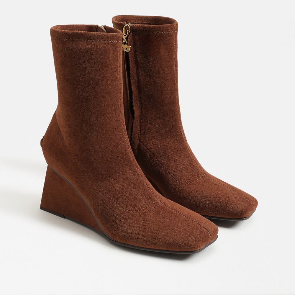 洋楽 LADY 14 Circus NY by Sam Edelman Lia Wedge Bootie | Womens Boots