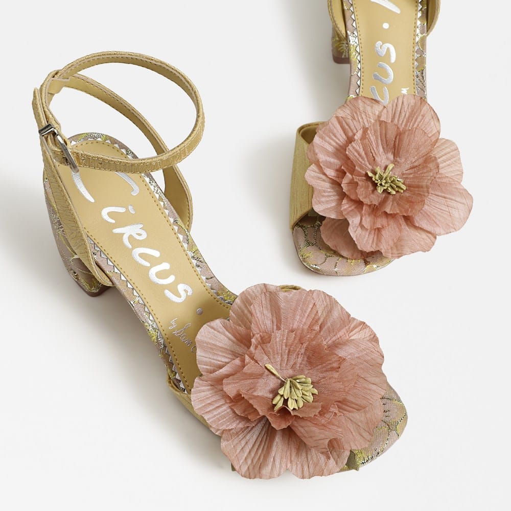 Circus NY by Sam Edelman Aria Flower Block Heel Sandal | Womens
