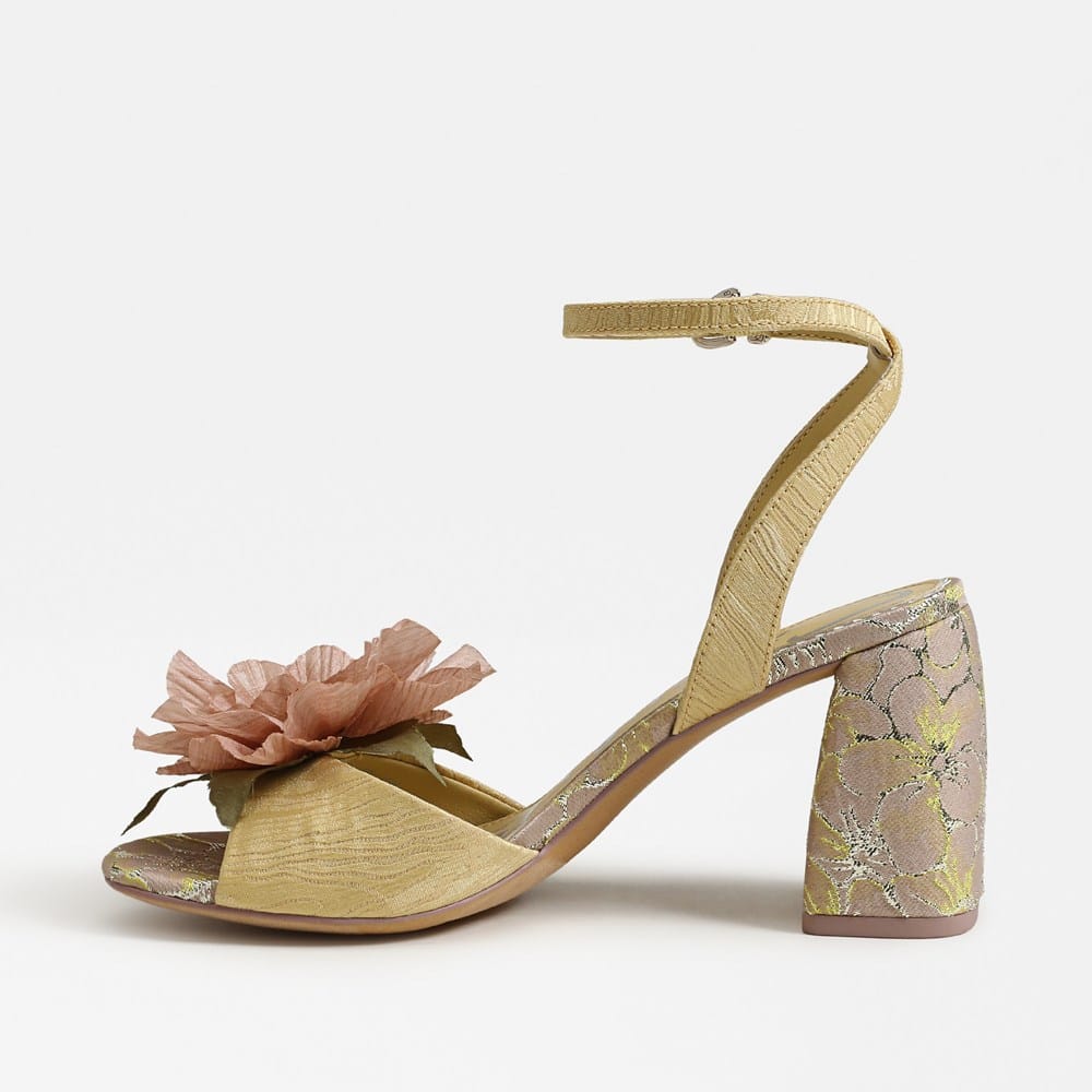 Circus NY by Sam Edelman Aria Flower Block Heel Sandal | Womens