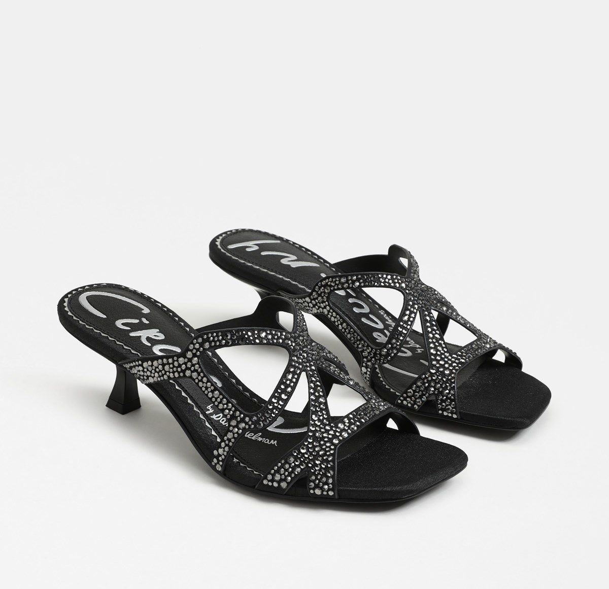 knee length dresses for ladies Women's Block heel with Rhinestone Bow Wrap around Ankle Strap & Open –  Diggz Formals