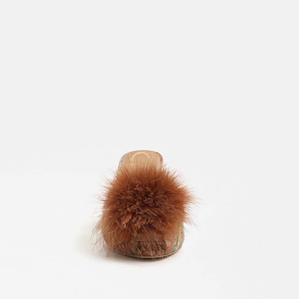 Circus NY by Sam Edelman Glenda Fluff Heeled Mule | Womens Sandals