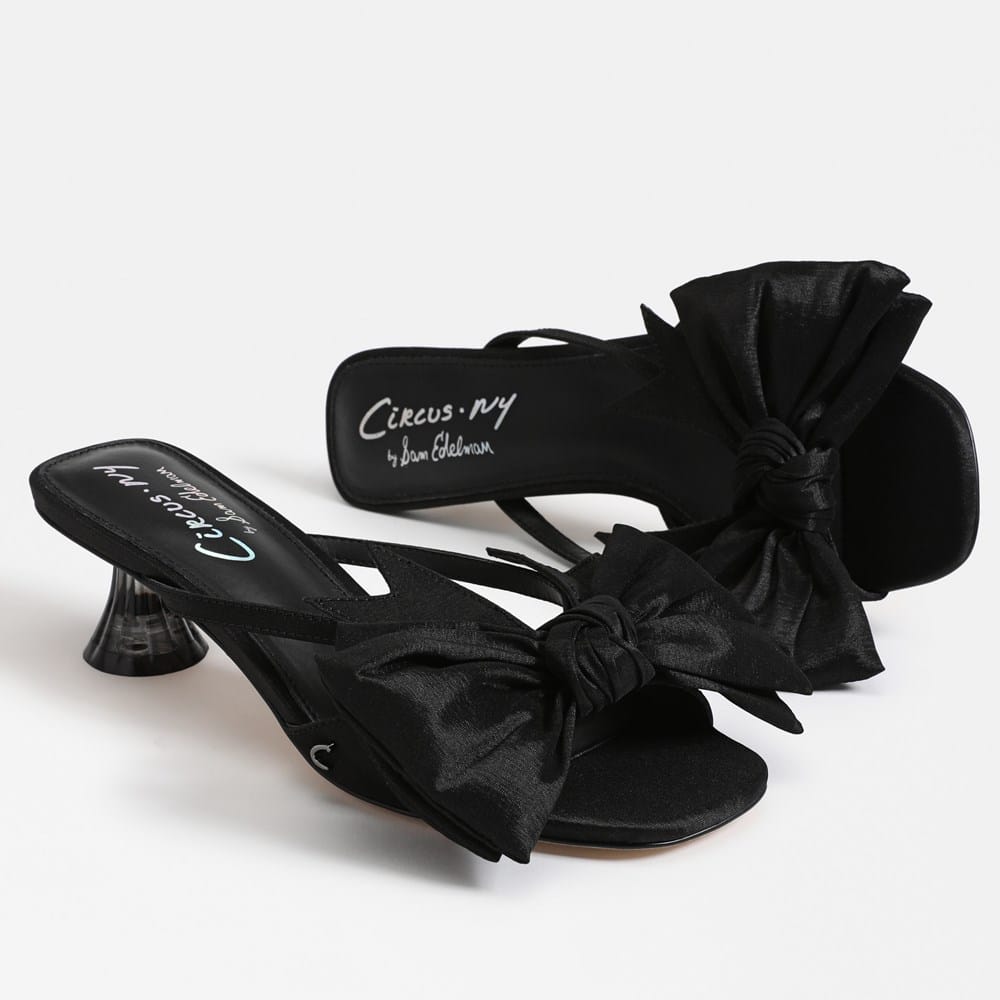 Natalina Kitten Heel Mule - Detail